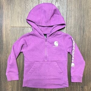 Carhartt Kids Hoodie in Bright Purple